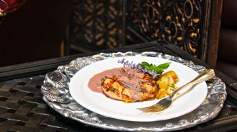 Grilled Copper River King Salmon with Green Peppercorn